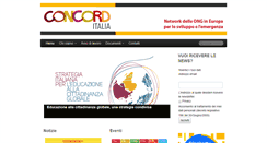 Desktop Screenshot of concorditalia.org